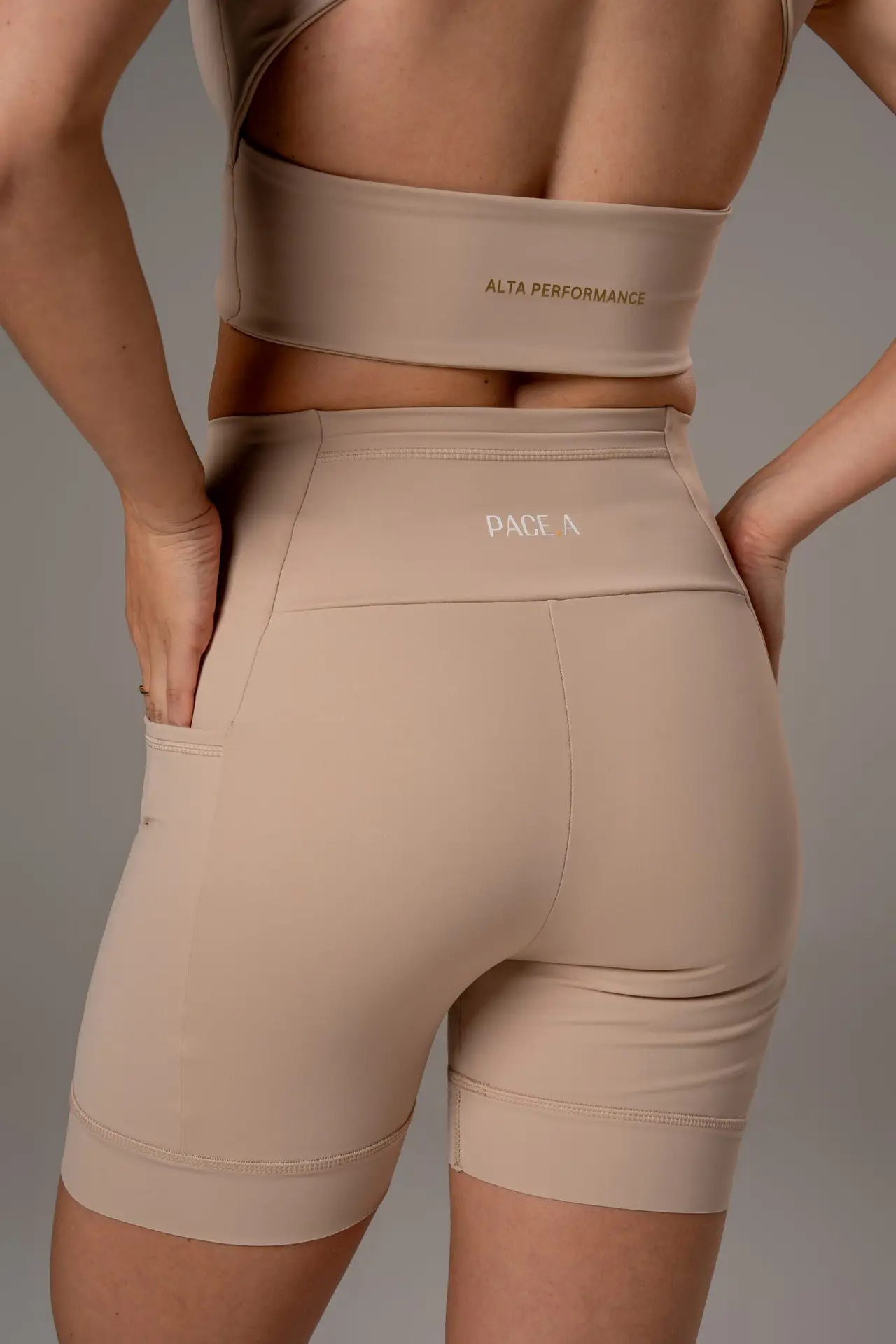 Short Alta Performance Sem costura frontal- Punkake - Imagem 2