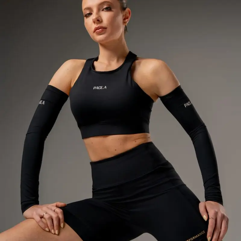 Manguito Alta Performance Unissex- Preto